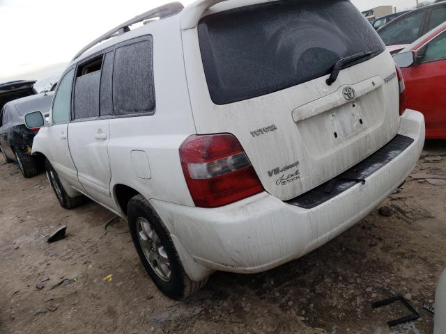 JTEEP21A770219371 - 2007 TOYOTA HIGHLANDER SPORT WHITE photo 2