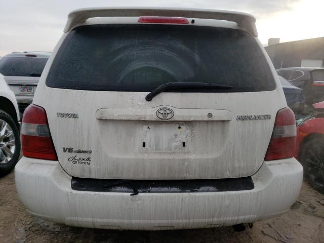 JTEEP21A770219371 - 2007 TOYOTA HIGHLANDER SPORT WHITE photo 6