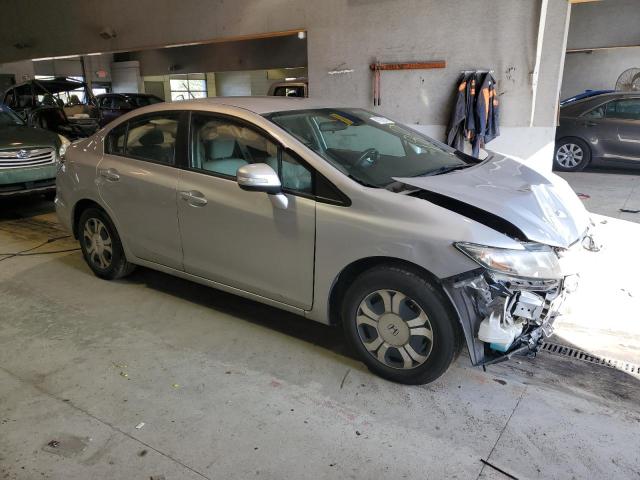 19XFB4F3XDE203729 - 2013 HONDA CIVIC HYBRID L SILVER photo 4