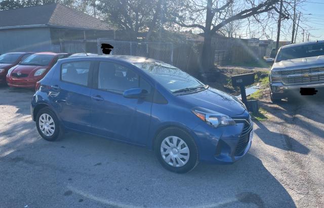 VNKKTUD38GA067615 - 2016 TOYOTA YARIS L BLUE photo 1