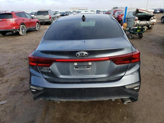 3KPF24AD1KE069156 - 2019 KIA FORTE FE BLUE photo 6