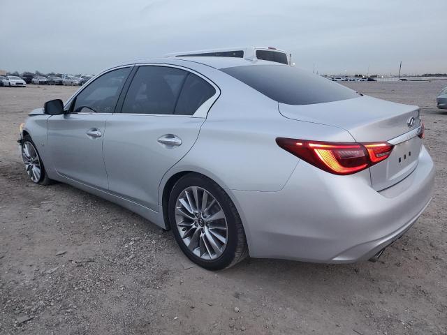 JN1EV7AP9JM364068 - 2018 INFINITI Q50 LUXE SILVER photo 2