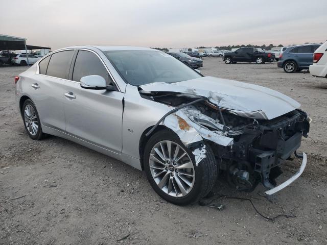 JN1EV7AP9JM364068 - 2018 INFINITI Q50 LUXE SILVER photo 4