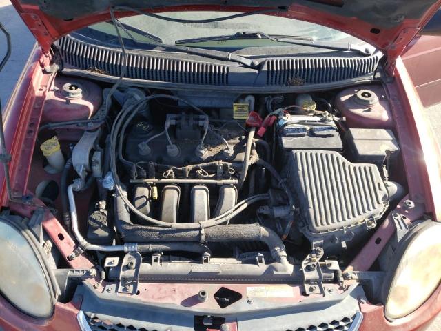 1B3ES56CX4D625679 - 2004 DODGE NEON SXT RED photo 7