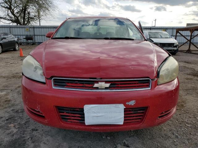 2G1WT57K791310453 - 2009 CHEVROLET IMPALA 1LT RED photo 5