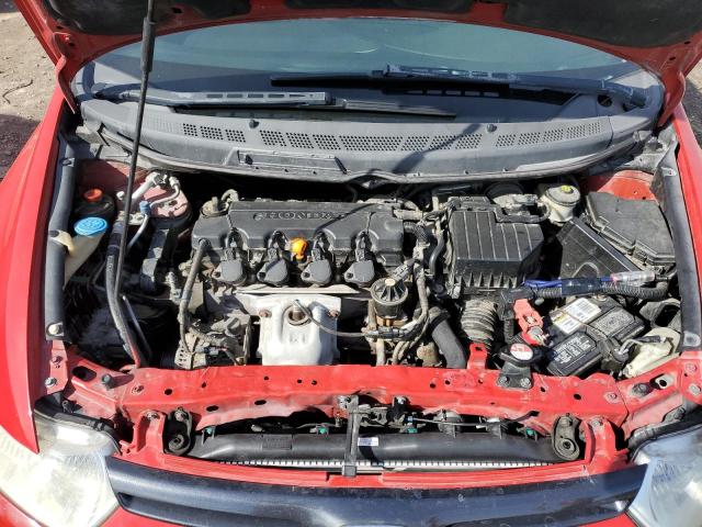 2HGFG12826H538526 - 2006 HONDA CIVIC EX RED photo 11