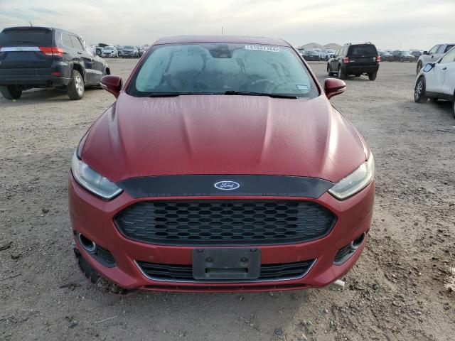 3FA6P0K97ER238331 - 2014 FORD FUSION TITANIUM MAROON photo 5