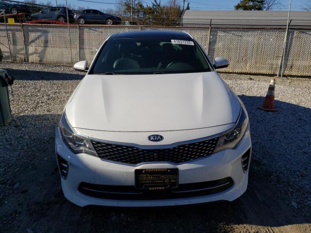 5XXGV4L22HG151873 - 2017 KIA OPTIMA SXL WHITE photo 5