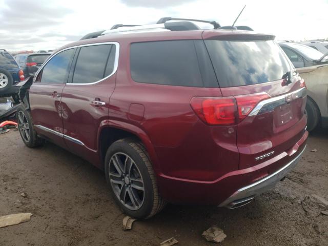 1GKKNXLS4HZ299150 - 2017 GMC ACADIA DENALI RED photo 2