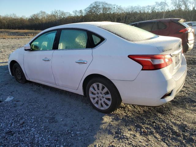 3N1AB7AP1JY328590 - 2018 NISSAN SENTRA S WHITE photo 2