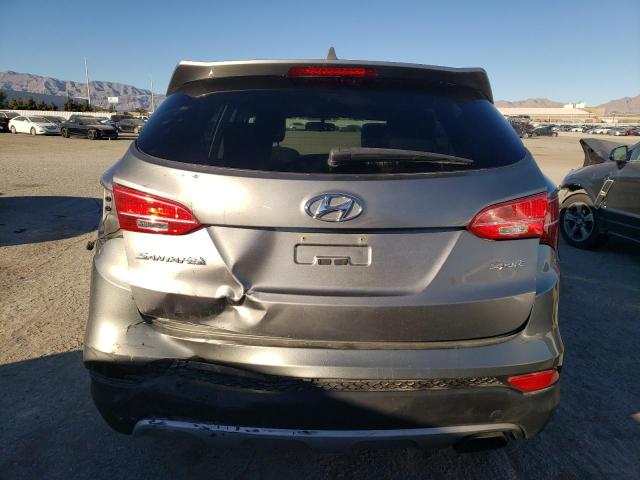 5XYZT3LB0GG319089 - 2016 HYUNDAI SANTA FE S SILVER photo 6