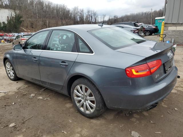 WAUBFAFL4DN036729 - 2013 AUDI A4 PREMIUM GRAY photo 2