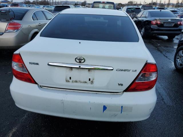 4T1BF32K42U012845 - 2002 TOYOTA CAMRY LE WHITE photo 6