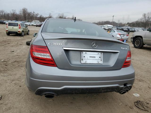 WDDGF8AB2ER306962 - 2014 MERCEDES-BENZ C 300 4MATIC GRAY photo 6