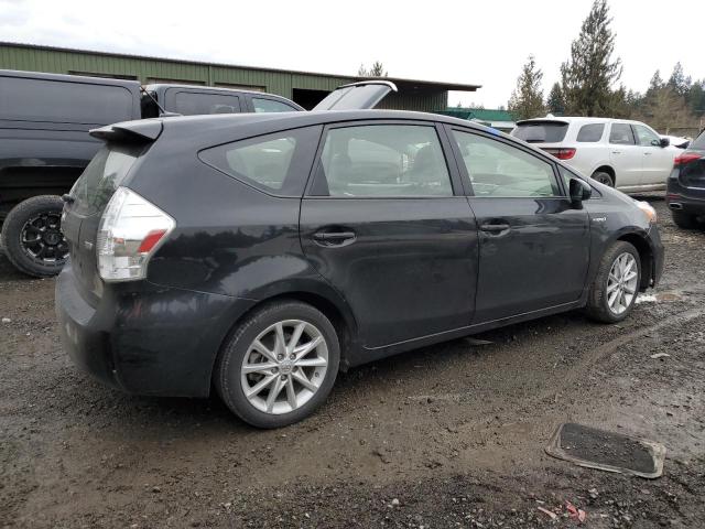 JTDZN3EU9EJ007892 - 2014 TOYOTA PRIUS V BLACK photo 3