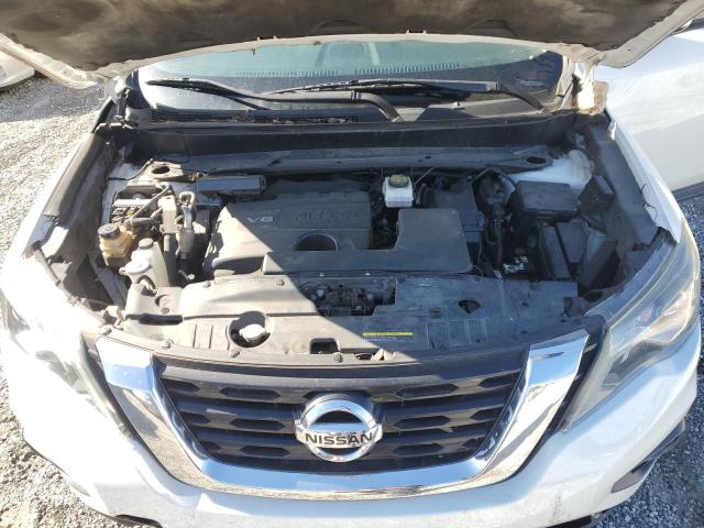 5N1DR2MN1HC644394 - 2017 NISSAN PATHFINDER S WHITE photo 12