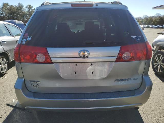 5TDZK23C27S088687 - 2007 TOYOTA SIENNA CE SILVER photo 6