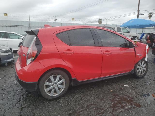 JTDKDTB34H1598900 - 2017 TOYOTA PRIUS C RED photo 3