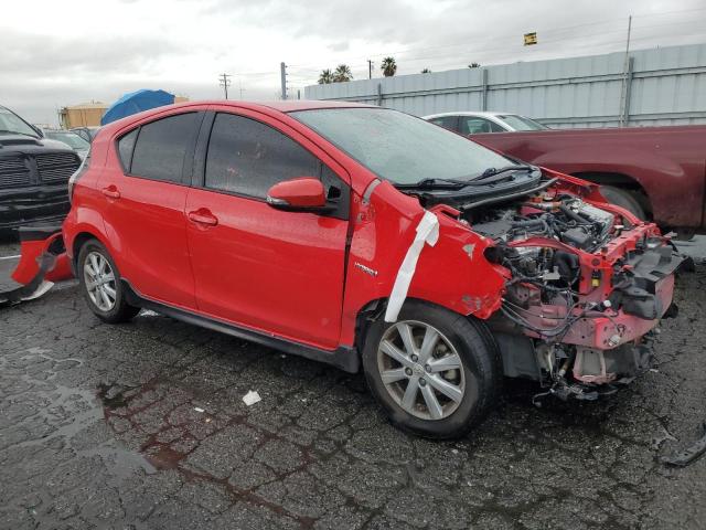 JTDKDTB34H1598900 - 2017 TOYOTA PRIUS C RED photo 4