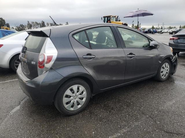 JTDKDTB30E1561452 - 2014 TOYOTA PRIUS C GRAY photo 3