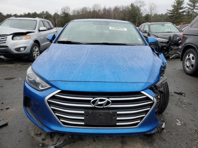 5NPD84LF3HH006665 - 2017 HYUNDAI ELANTRA SE BLUE photo 5