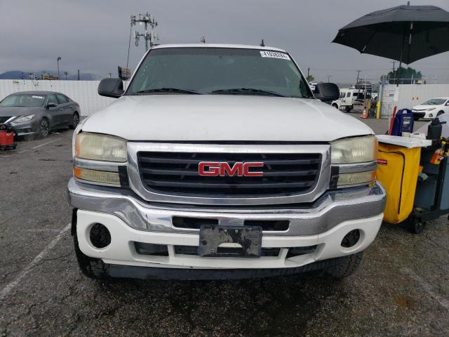 1GTEK19B86Z208125 - 2006 GMC NEW SIERRA K1500 WHITE photo 5