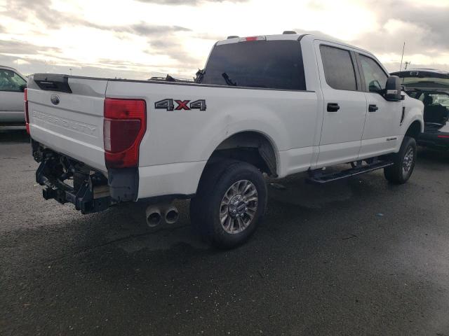 1FT7W2BTXMED93417 - 2021 FORD F250 SUPER DUTY WHITE photo 3