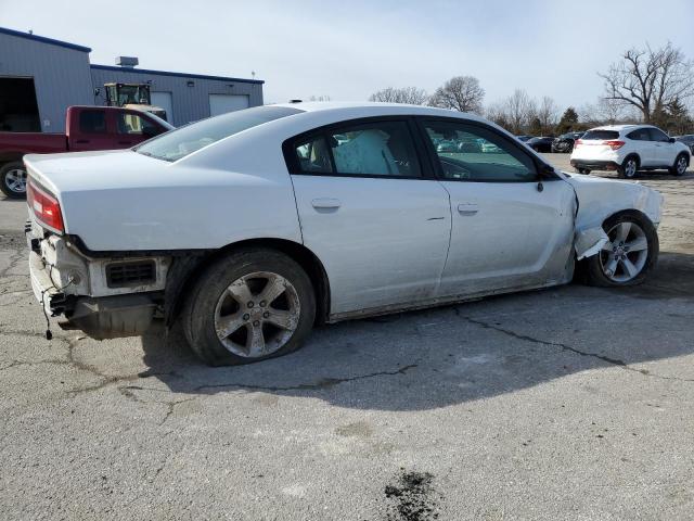 2C3CDXBG1CH159439 - 2012 DODGE CHARGER SE WHITE photo 3