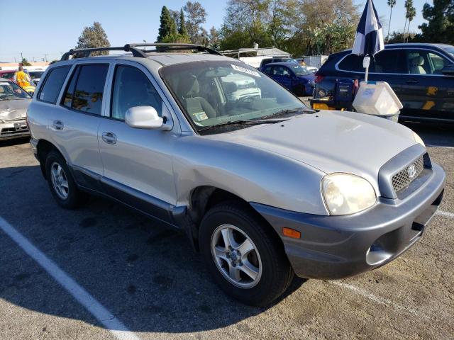 KM8SC13D92U285079 - 2002 HYUNDAI SANTA FE GLS SILVER photo 4