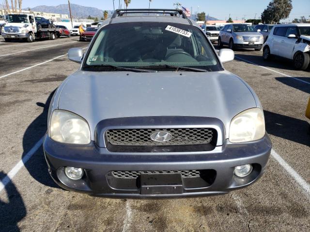 KM8SC13D92U285079 - 2002 HYUNDAI SANTA FE GLS SILVER photo 5