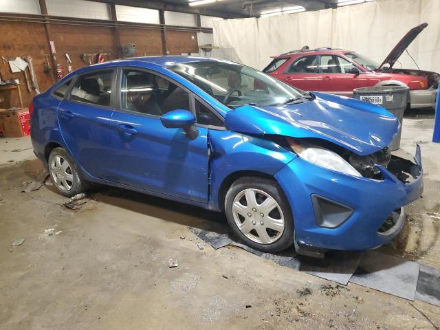 3FADP4BJ5BM170922 - 2011 FORD FIESTA SE BLUE photo 4