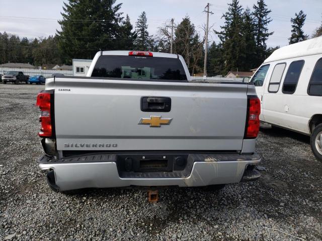 1GCVKPEC5GZ403795 - 2016 CHEVROLET SILVERADO K1500 CUSTOM SILVER photo 6