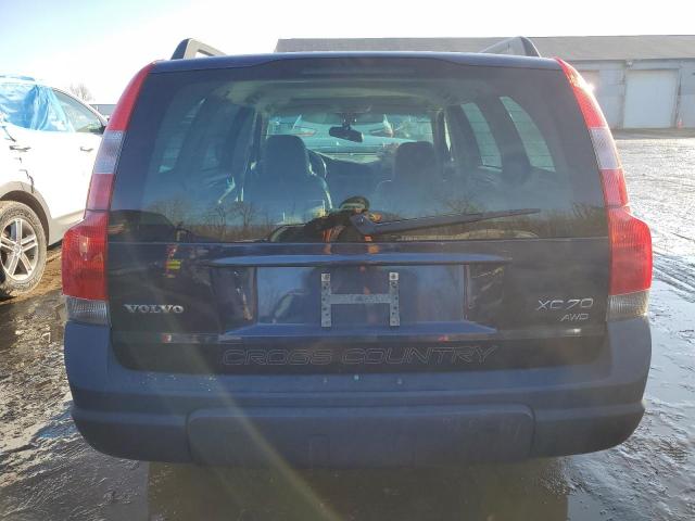 YV1SZ59H041134652 - 2004 VOLVO XC70 BLUE photo 6