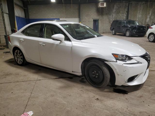 JTHCF1D24F5027581 - 2015 LEXUS IS 250 WHITE photo 4