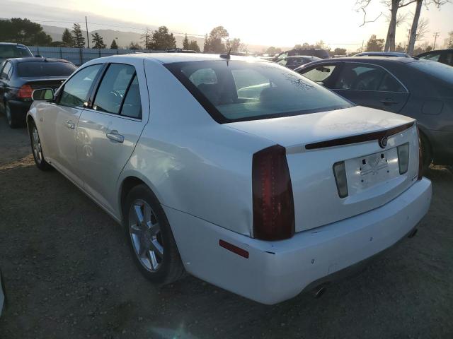 1G6DW677750176916 - 2005 CADILLAC STS WHITE photo 2