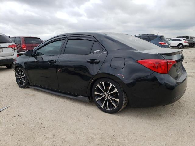 5YFBURHE2KP888597 - 2019 TOYOTA COROLLA L BLACK photo 2