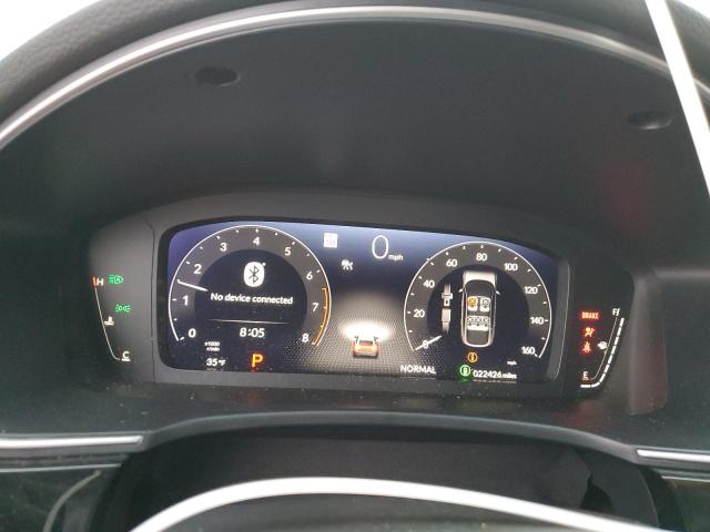 19XFL1H8XNE020966 - 2022 HONDA CIVIC SPORT TOURING GRAY photo 9