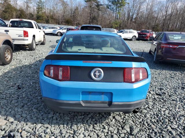 1ZVBP8AN0A5101425 - 2010 FORD MUSTANG BLUE photo 6