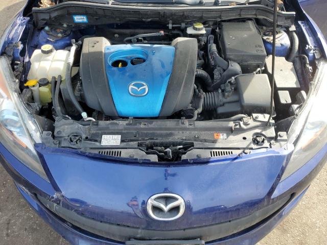 JM1BL1W78C1534744 - 2012 MAZDA 3 I BLUE photo 11