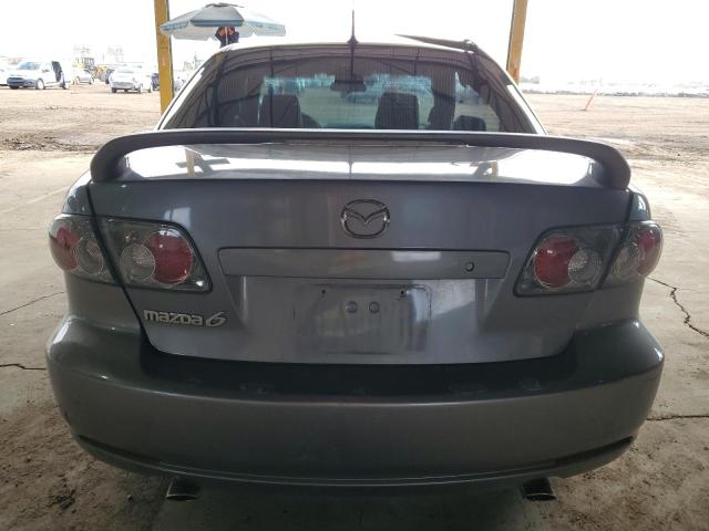 1YVFP80C365M70057 - 2006 MAZDA 6 I GRAY photo 6