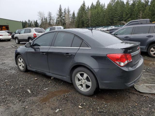 1G1PC5SB9E7145966 - 2014 CHEVROLET CRUZE LT BLACK photo 2