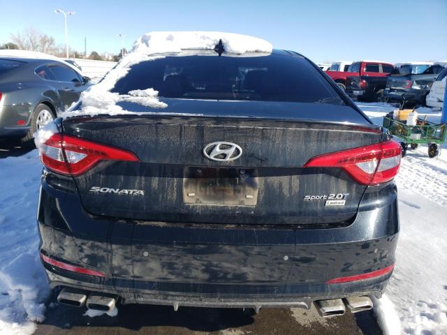 5NPE34AB9FH182491 - 2015 HYUNDAI SONATA SPORT BLACK photo 6