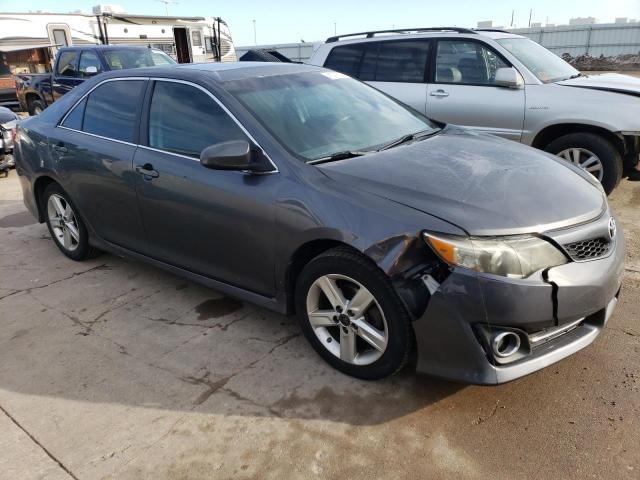 4T1BF1FK5DU209119 - 2013 TOYOTA CAMRY L GRAY photo 4