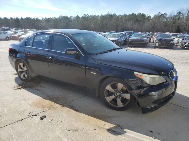 WBANE53576CK87725 - 2006 BMW 525 I BLACK photo 4