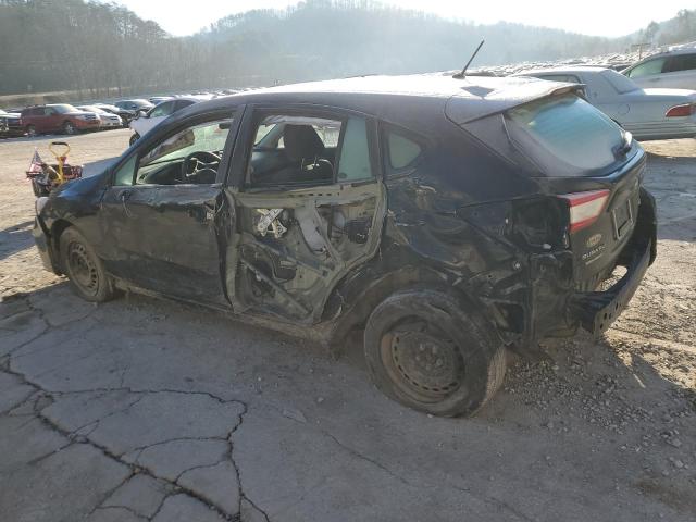 4S3GTAA65J3747995 - 2018 SUBARU IMPREZA BLACK photo 2