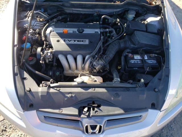 1HGCM56784A051296 - 2004 HONDA ACCORD EX SILVER photo 11