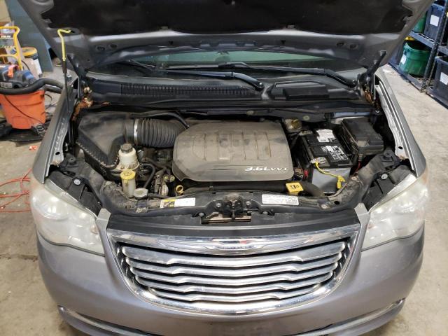 2C4RC1BG9DR669667 - 2013 CHRYSLER TOWN & COU TOURING GRAY photo 12