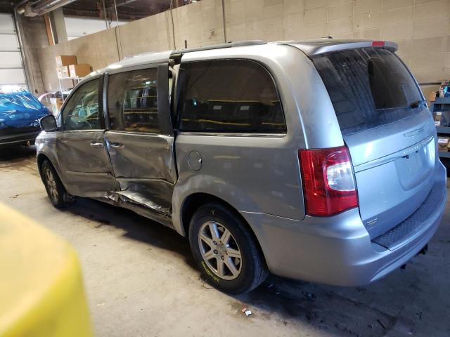 2C4RC1BG9DR669667 - 2013 CHRYSLER TOWN & COU TOURING GRAY photo 2