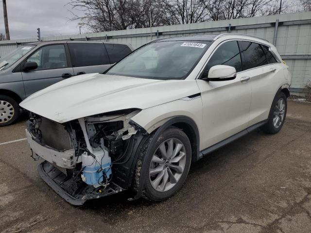 3PCAJ5M38KF139042 - 2019 INFINITI QX50 ESSENTIAL WHITE photo 1