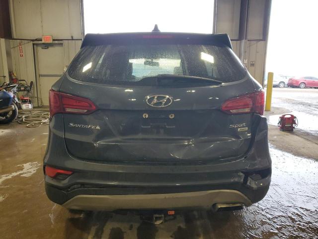 5XYZUDLBXJG528625 - 2018 HYUNDAI SANTA FE S GRAY photo 6